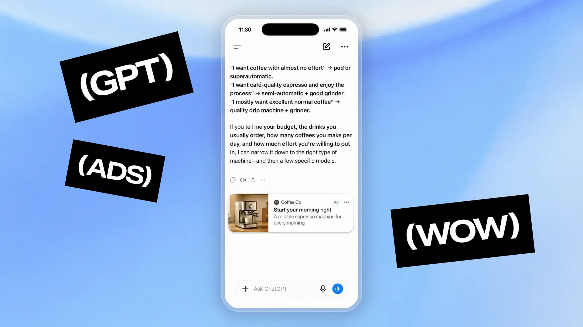 ChatGPT Ads přichází do Evropy. Nový reklamní kanál, kde vás konkurence ještě nepředběhla